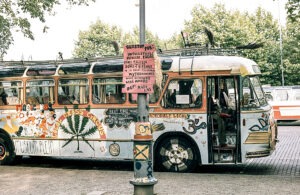 Karmic trip on the Magic Bus in Amsterdam