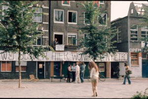 Protest against Amsterdam Metro construction 1970s